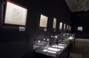 The travelling exhibition at Sotheby’s, London, March 2014.