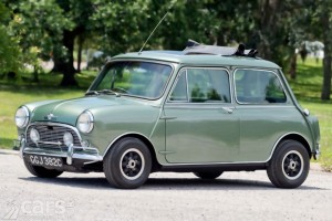 Paul McCartney’s Mini Cooper S Deville, 1965 – one of four ordered for The Beatles by Brian Epstein